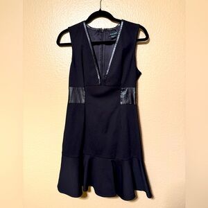 Marciano Little Black Dress With Plunging Neckline